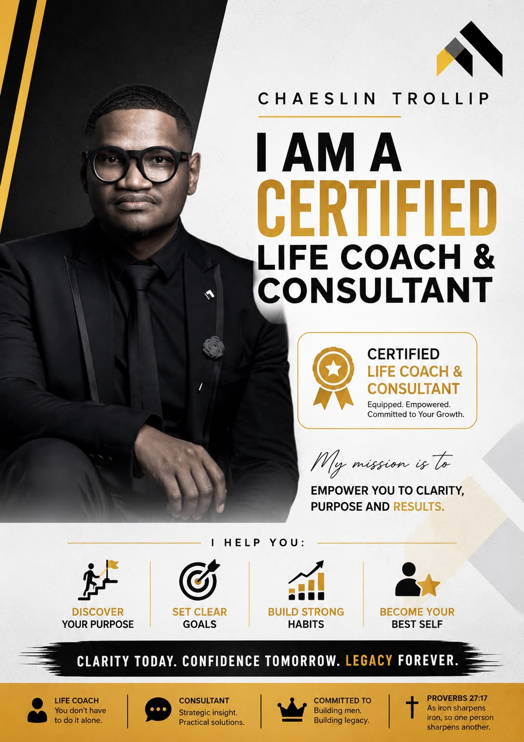Chaeslin Trollip — Certified Life Coach & Consultant